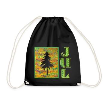 jul e 258 - Turnbeutel - Schwarz - Vorne