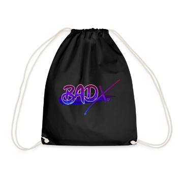 BadX. Concevoir - Sac de sport léger - noir - Devant
