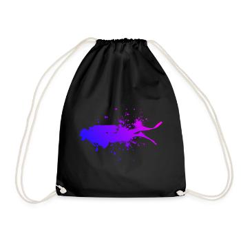 Plongeur Plongée Homme Plongée Plongée Sous-Marine Plongée Libre - Sac de sport léger - noir - Devant