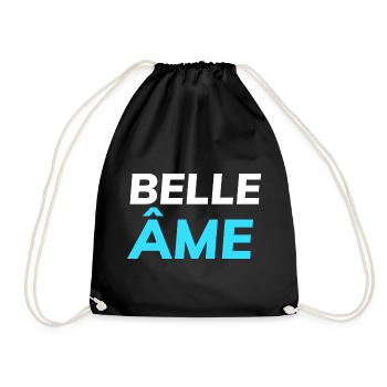 belle âme - Sac de sport léger - noir - Devant