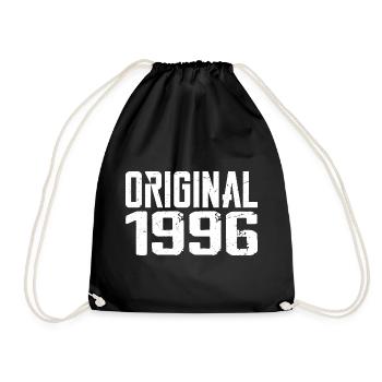 1996 Vintage Cadeau Anniversaire Rétro Cadeau 1996 - Sac de sport léger - noir - Devant