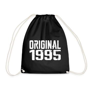 1995 Vintage Cadeau Anniversaire Rétro Cadeau 1995 - Sac de sport léger - noir - Devant