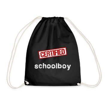 Schüler - Turnbeutel - Schwarz - Vorne