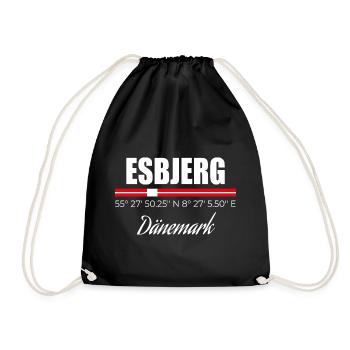 Esbjerg - Drawstring Bag - black - Front
