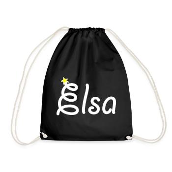 Elsa - Sac de sport léger - noir - Devant