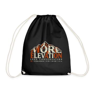Plus de randonnée en altitude - Sac de sport léger - noir - Devant