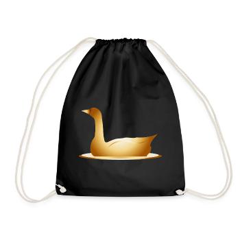 the golden goose fairytale and mysterious - Drawstring Bag - black - Front
