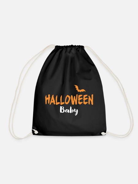 Halloween Baby Kostüm - Turnbeutel - Schwarz