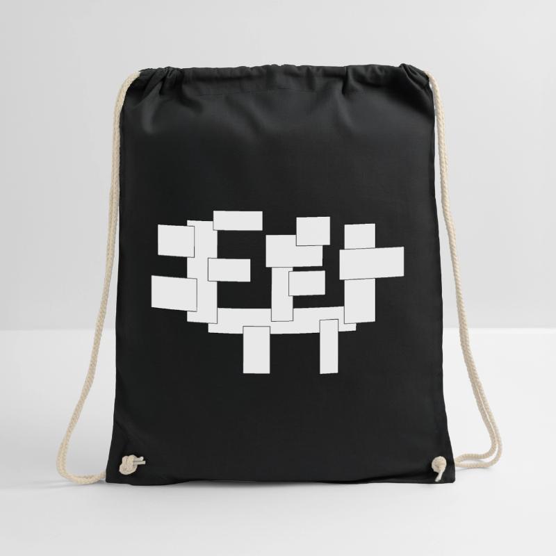 rectangles simplement des carrés en composition Sac de sport léger