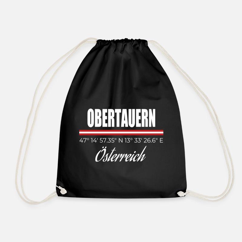 Obertauern - Turnbeutel - Schwarz