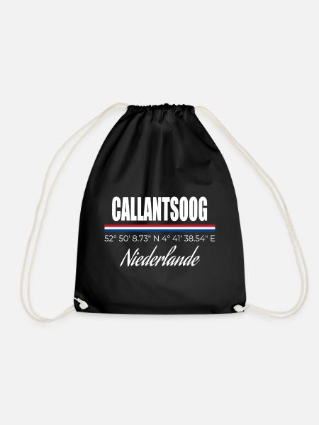 Callantsoog - Turnbeutel - Schwarz
