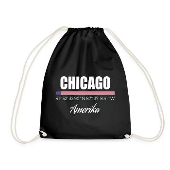 Chicago - Sac de sport léger - noir - Devant