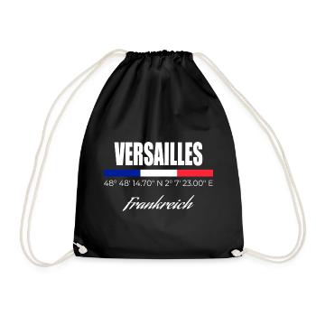 Versailles - Turnbeutel - Schwarz - Vorne