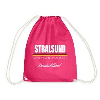 Stralsund - Turnbeutel - Fuchsia - Vorne