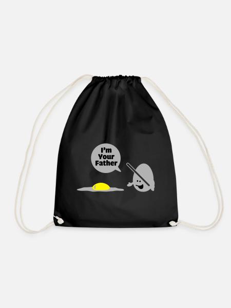 egg vader - Sac de sport léger - noir