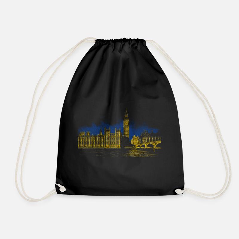 Big Ben - Turnbeutel - Schwarz