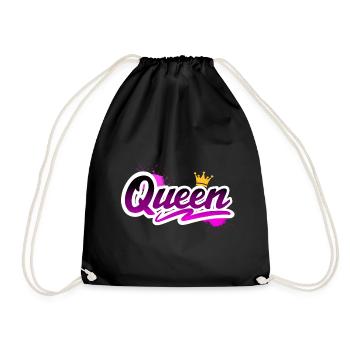 Queen - Turnbeutel - Schwarz - Vorne