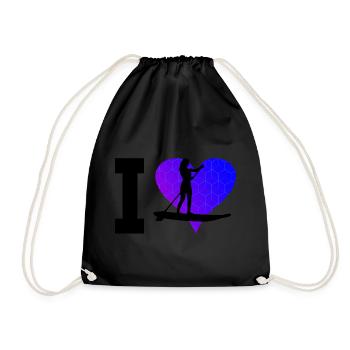Stand up Paddle Femme Hommes Stand up Paddle - Sac de sport léger - noir - Devant