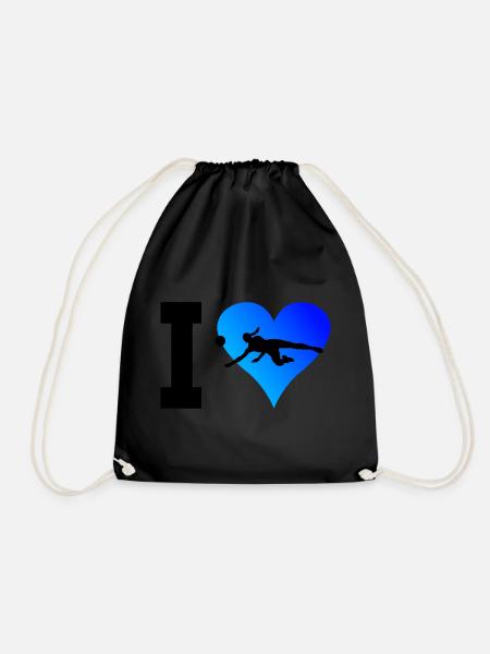 Volleyballer Herren Damen Volleyball Volleyballspi - Turnbeutel - Schwarz