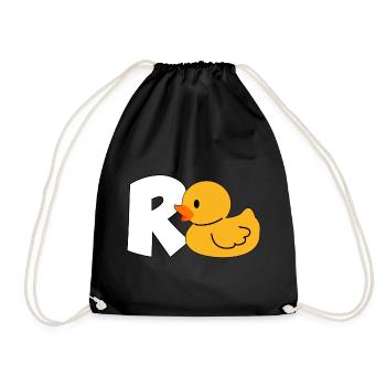 Pension, Retraité, Retraité, Canard, Cadeau, Collègue, Fun - Sac de sport léger - noir - Devant