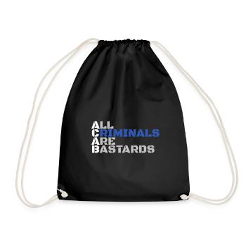 ACAB Citation - Sac de sport léger - noir - Devant
