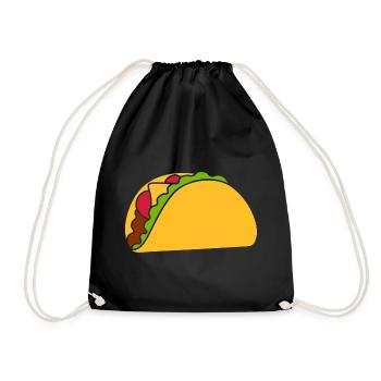 Taco - Turnbeutel - Schwarz - Vorne