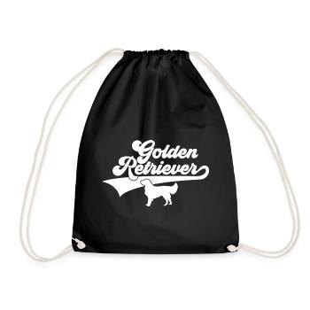 GOLDEN RETRIEVER - Sac de sport léger - noir - Devant