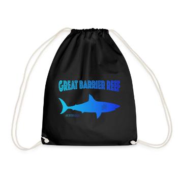 Great Barrier Reef - Turnbeutel - Schwarz - Vorne