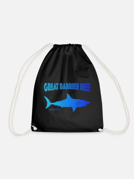 Great Barrier Reef - Turnbeutel - Schwarz