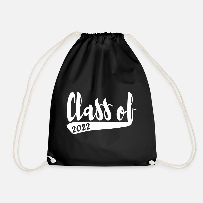 Classe de 2022 design simplement vintage - Sac de sport léger - noir