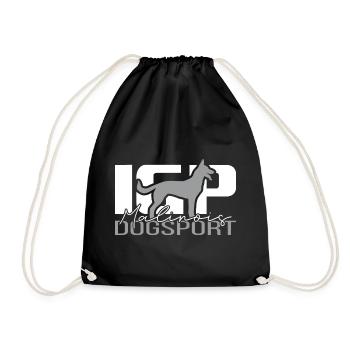 IGP Malinois Dogsport Hundesport Hunde Wilsigns - Turnbeutel - Schwarz - Vorne