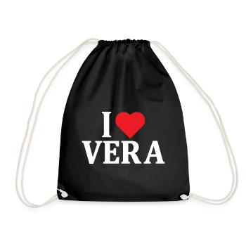 J’adore t-shirt Idée cadeau vrai t-shirt - Sac de sport léger - noir - Devant