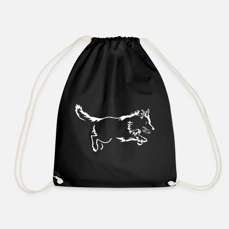 Deutscher Schäferhund "Black Edition" - Turnbeutel - Schwarz