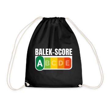 BALEK-SCORE - Humour noir - Sac de sport léger - noir - Devant