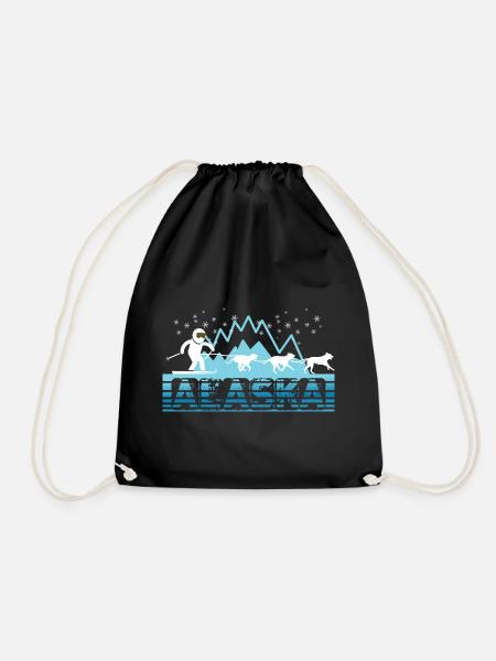 Alaska - Turnbeutel - Schwarz