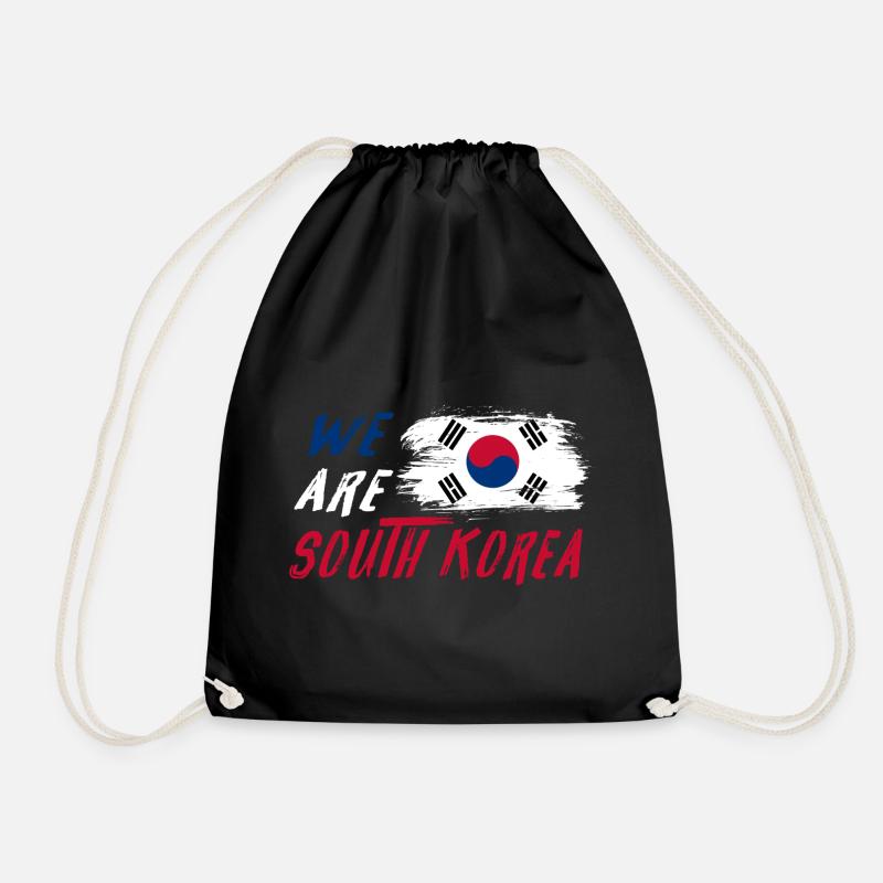 Wir sind Südkorea - Turnbeutel - Schwarz