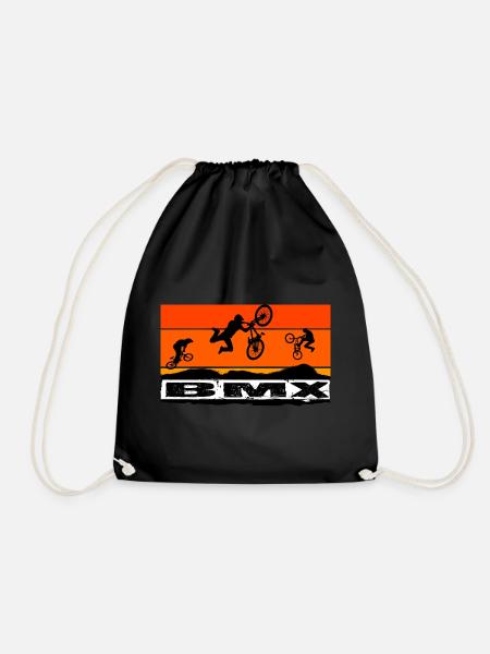 BMX Bike - Turnbeutel - Schwarz
