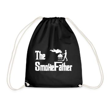 The Smoke Father Grill Artwork - Turnbeutel - Schwarz - Vorne