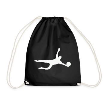Gardien de but Dynamic Sport Silhouette - Sac de sport léger - noir - Devant