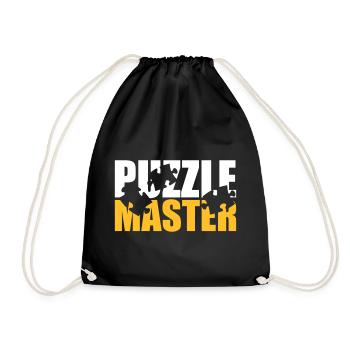 Puzzle - Sac de sport léger - noir - Devant