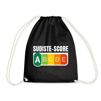 SUDISTE SCORE - Humour noir - Sac de sport léger - noir - Devant