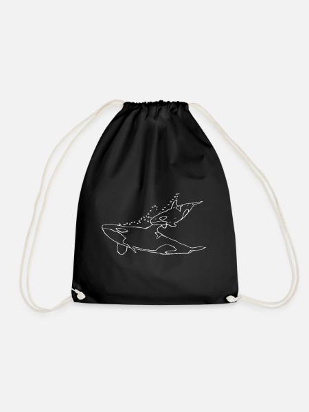 Orca - Sportstaske - sort
