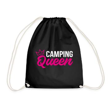 Camping Queen - Sac de sport léger - noir - Devant