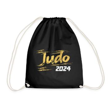 Judo 2024 - Sac de sport léger - noir - Devant