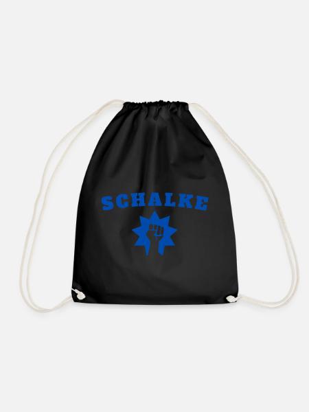 Schalke - Turnbeutel - Schwarz