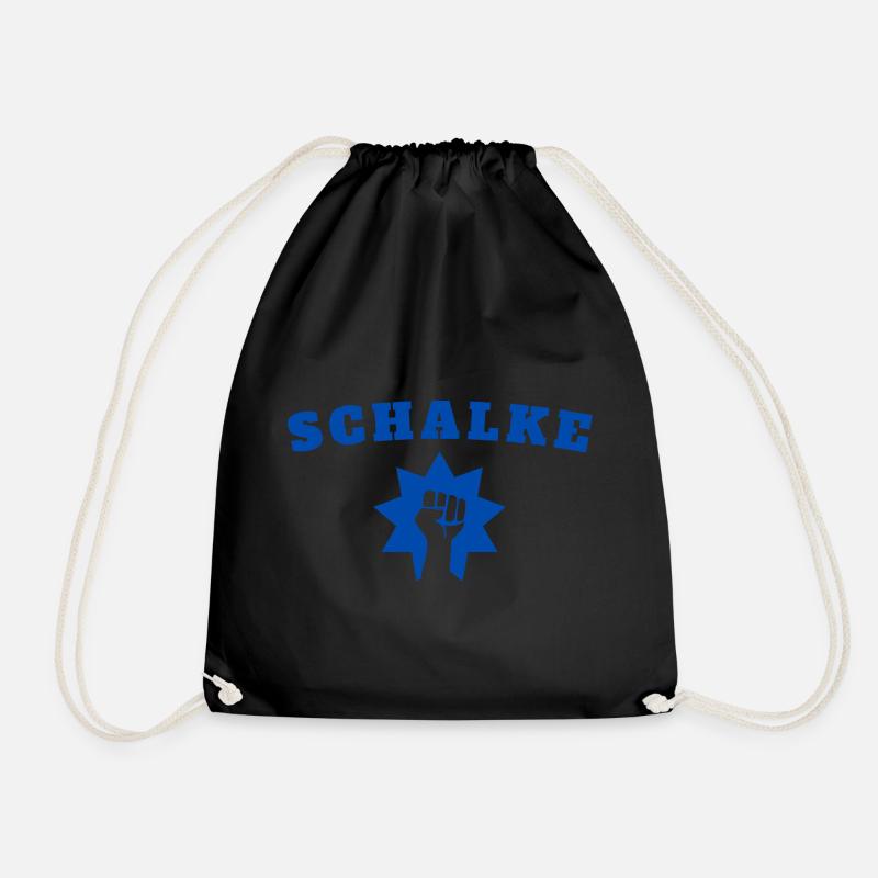 Schalke - Turnbeutel - Schwarz