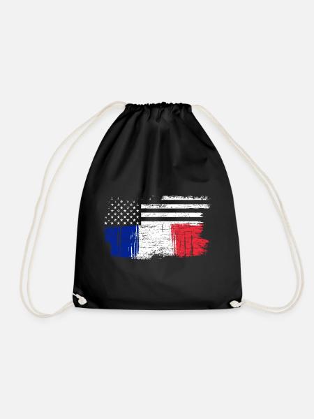 Brush Flag Fusion Stars and Tricolour - Sportstaske - sort