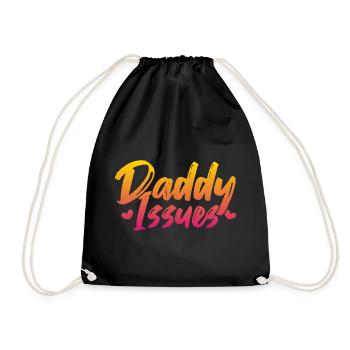 Complexe paternel chez les femmes - Sac de sport léger - noir - Devant