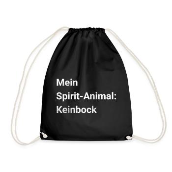 Sarcasm12 - Drawstring Bag - black - Front