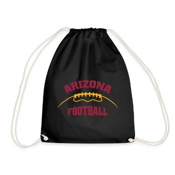 Arizona Football - Drawstring Bag - black - Front